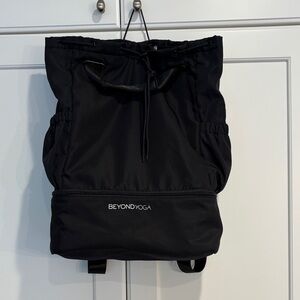 Beyond Yoga Classic Black Backpack
